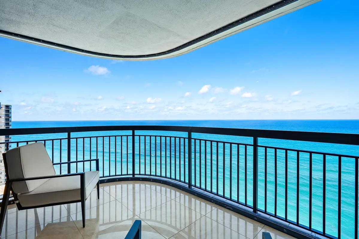 Main Balcony at 5380 N Ocean Drive 22i, Singer Island