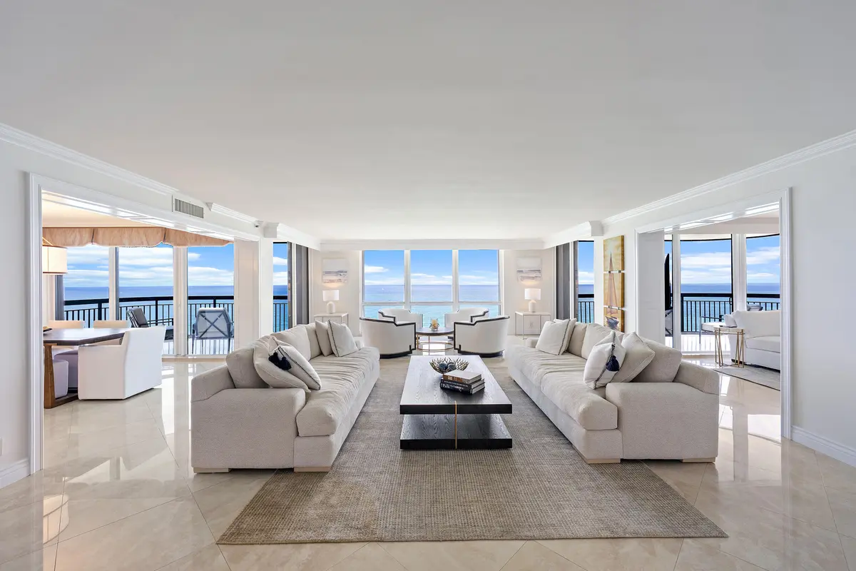 Main Living Space at 5380 N Ocean Drive 22i, Singer Island
