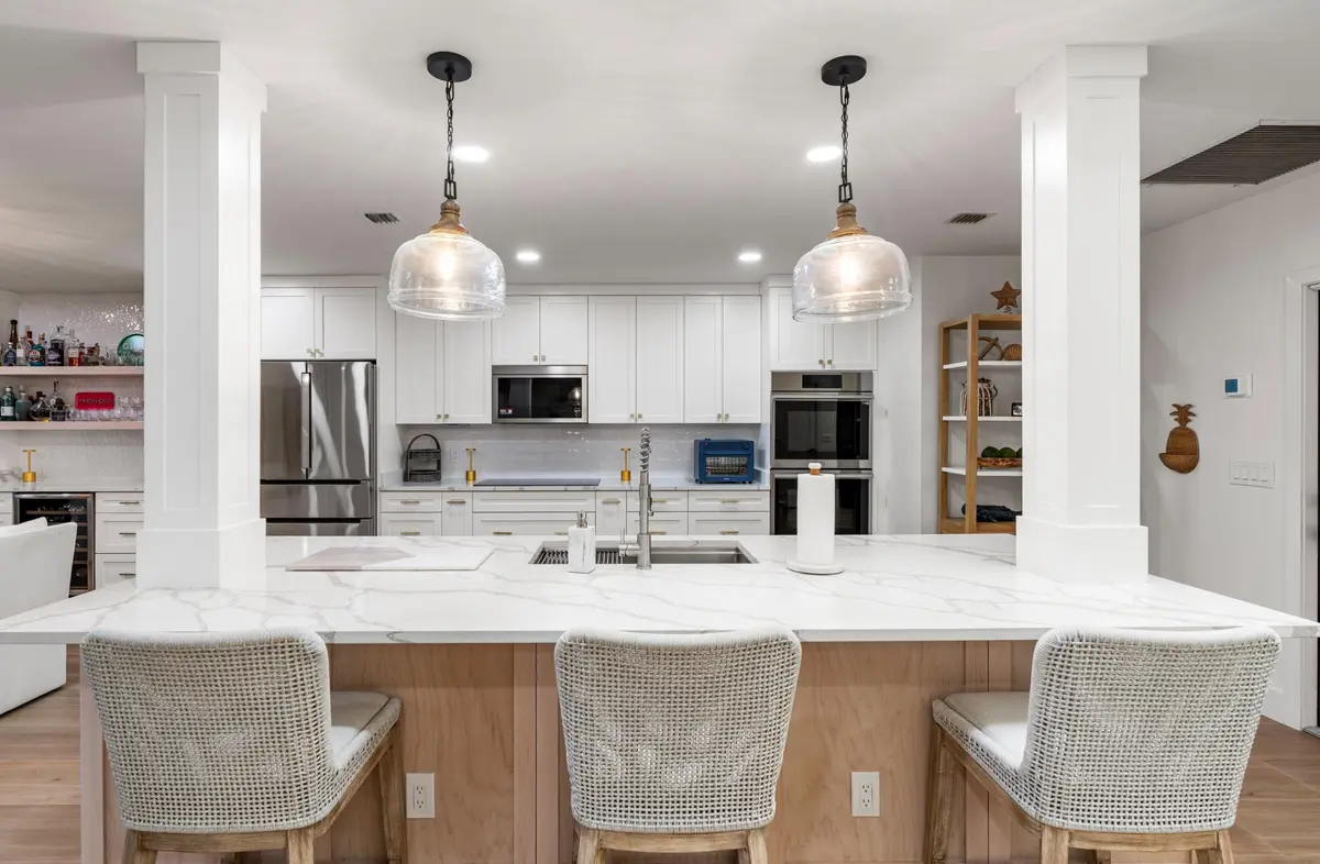 Kitchen Islad at 5552 N Ocean Boulevard 1a, Ocean Ridge
