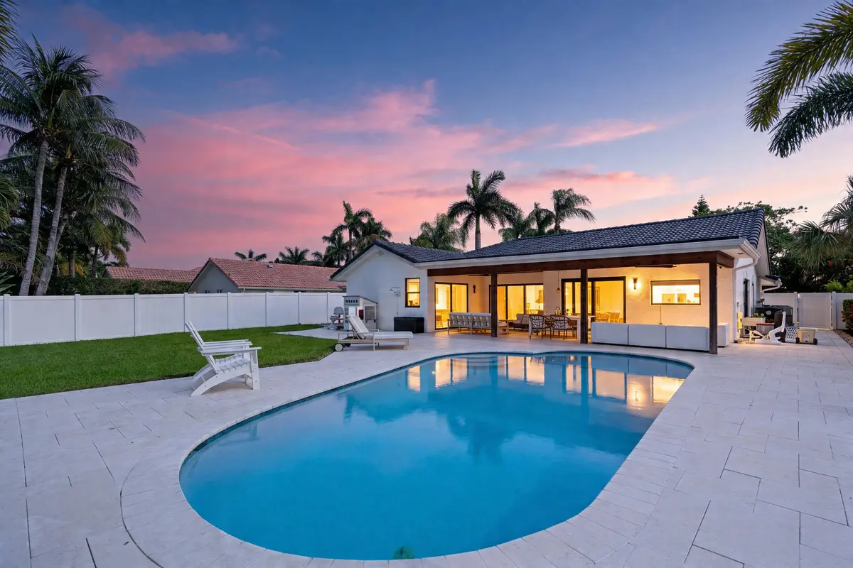 Backyard Exterior at 391 S Country Club Boulevard, Boca Raton