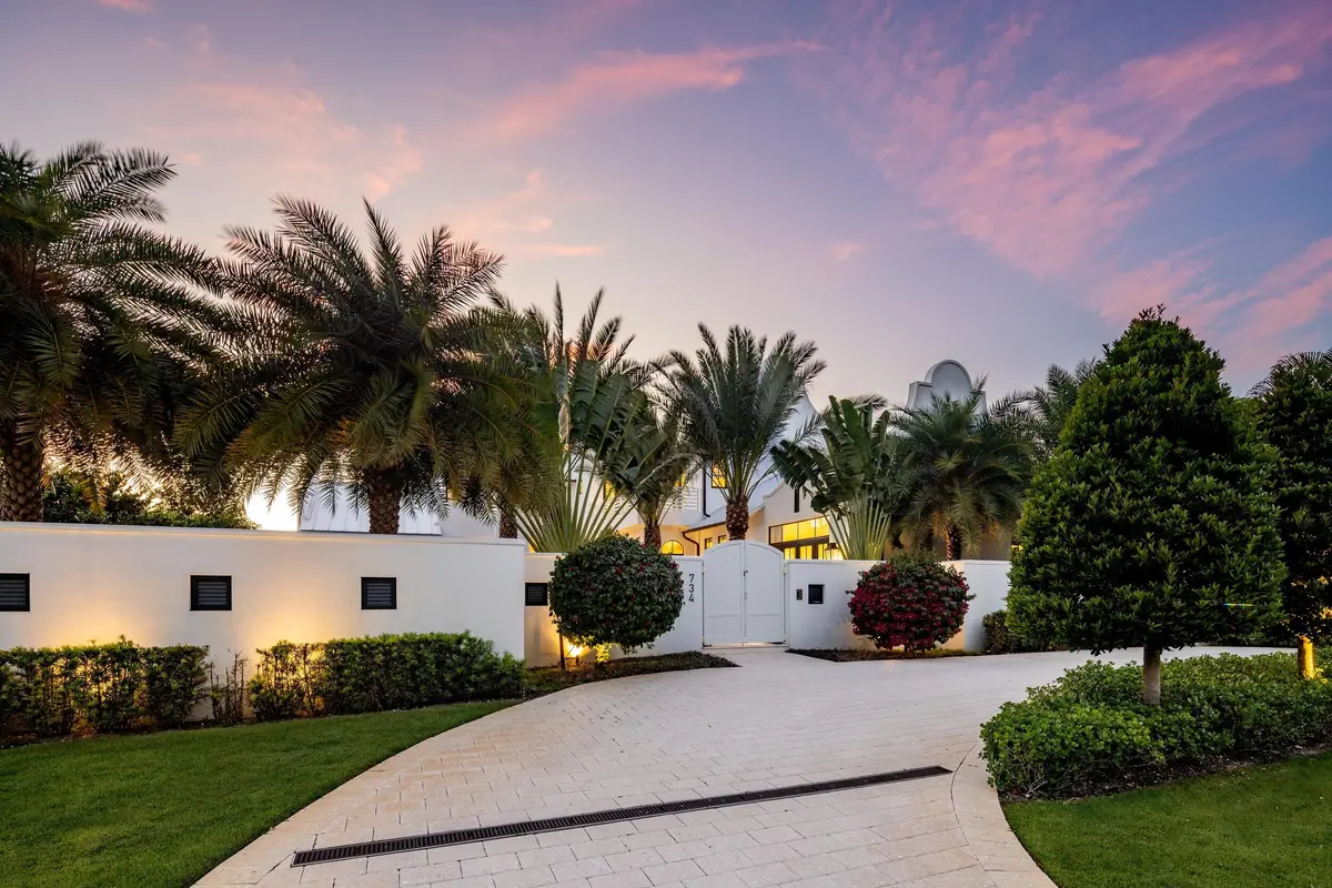 Twilight at 734 S Ocean Boulevard, Delray Beach