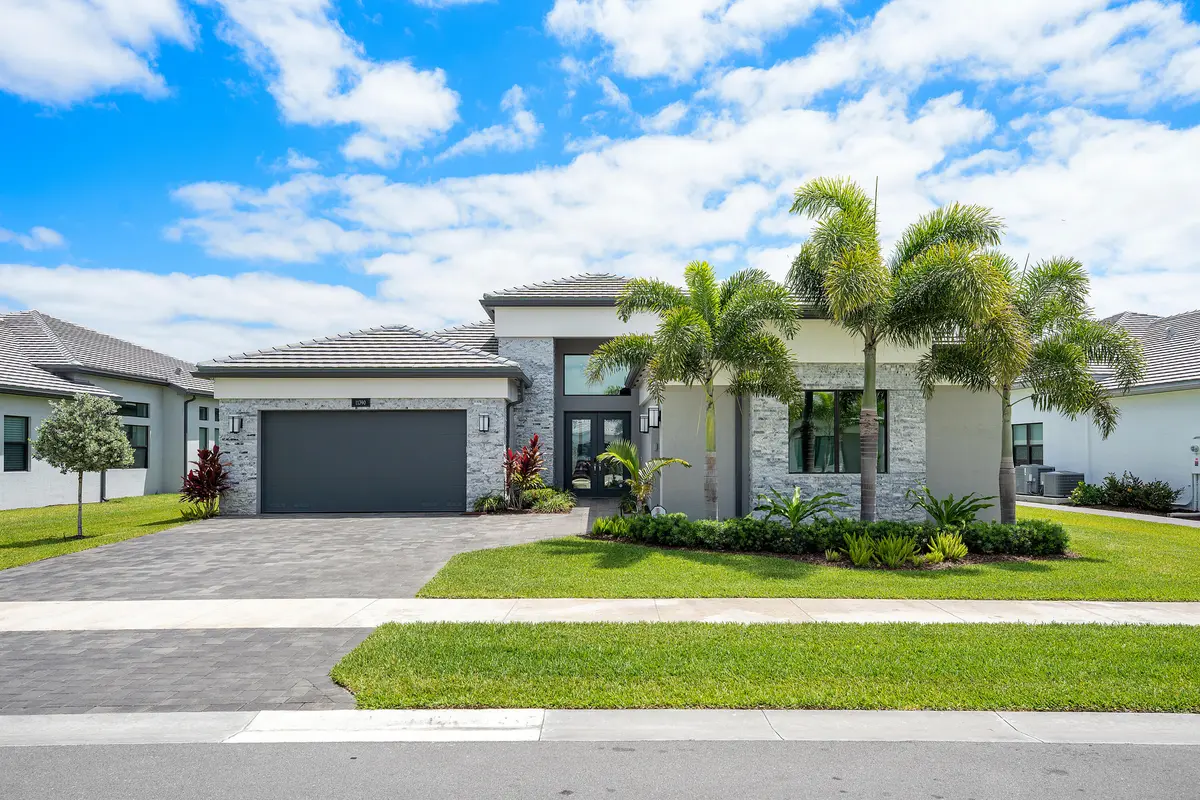 Contemporary Stone Front at 11390 Cherry Canyon Court, Boynton Beach