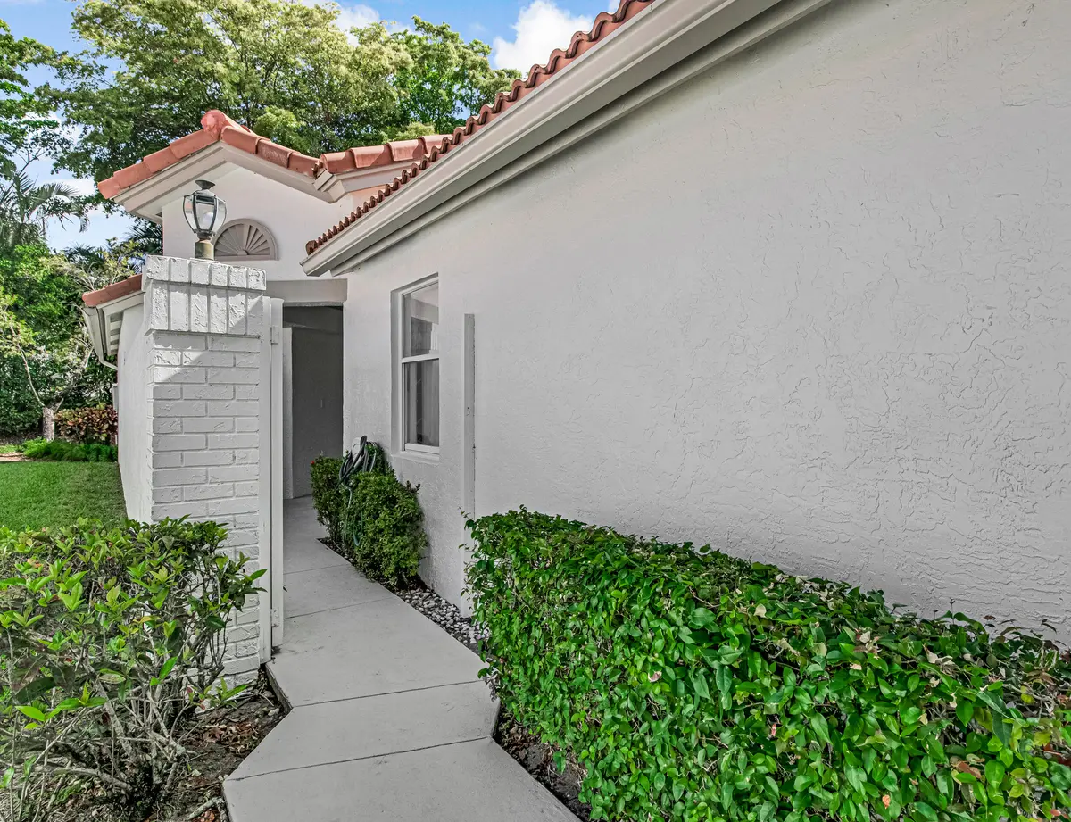Exterior Entry at 9758 Harbour Lake Circle, Boynton Beach