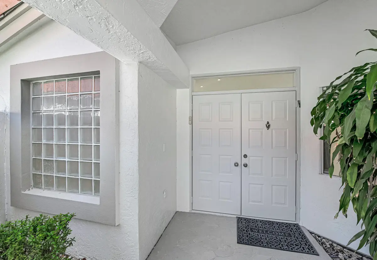 Exterior Entry at 9758 Harbour Lake Circle, Boynton Beach