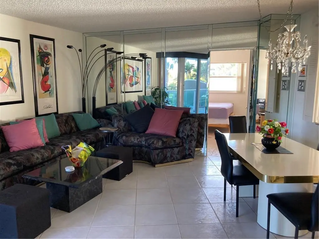 Living Room and D/R at 333 NE 21 Avenue 304, Deerfield Beach