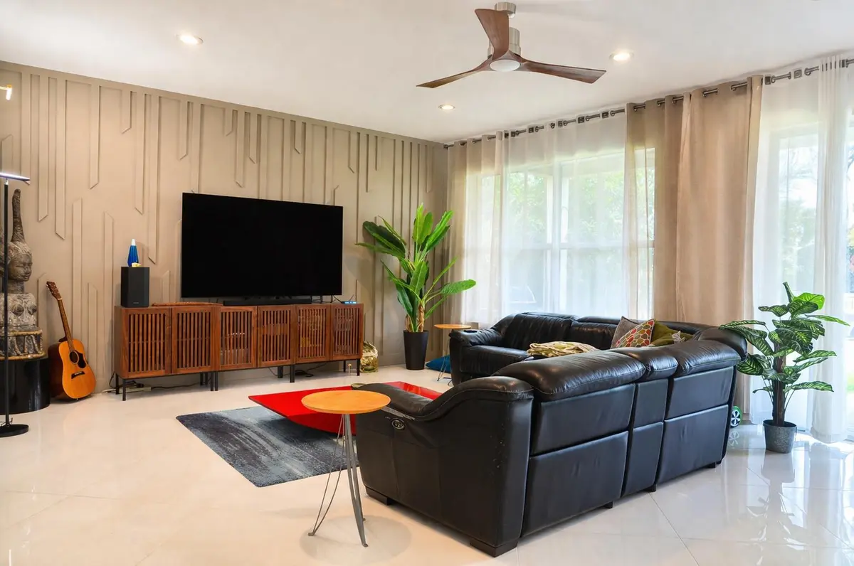 Family Room at 9720 Phipps Lane, Wellington
