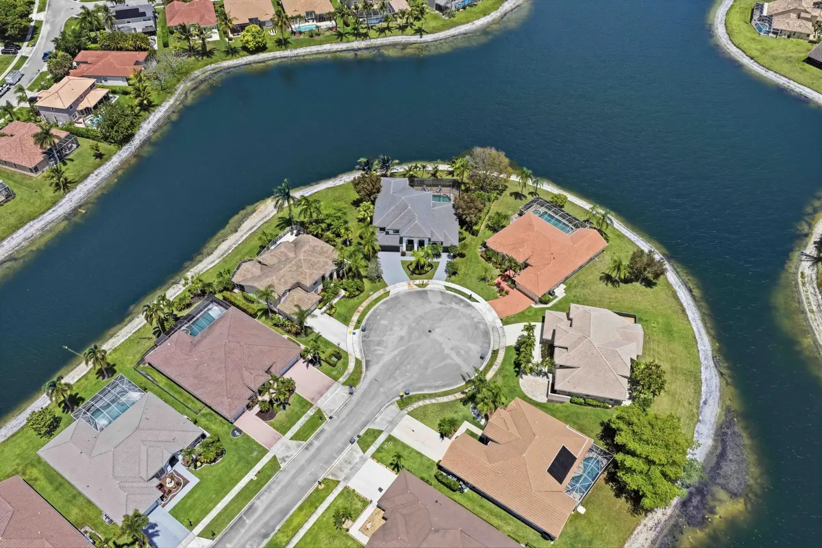 Birds view at 22257 Vista Lago Drive, Boca Raton