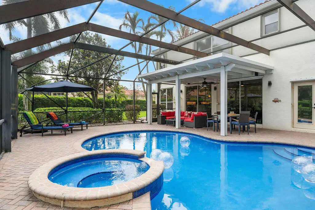 Pool at 9931 SE Osprey Pointe Drive, Hobe Sound