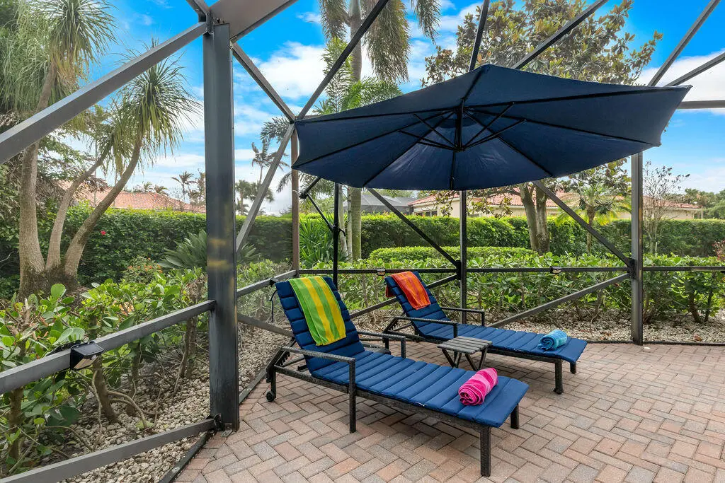 Pool Area at 9931 SE Osprey Pointe Drive, Hobe Sound
