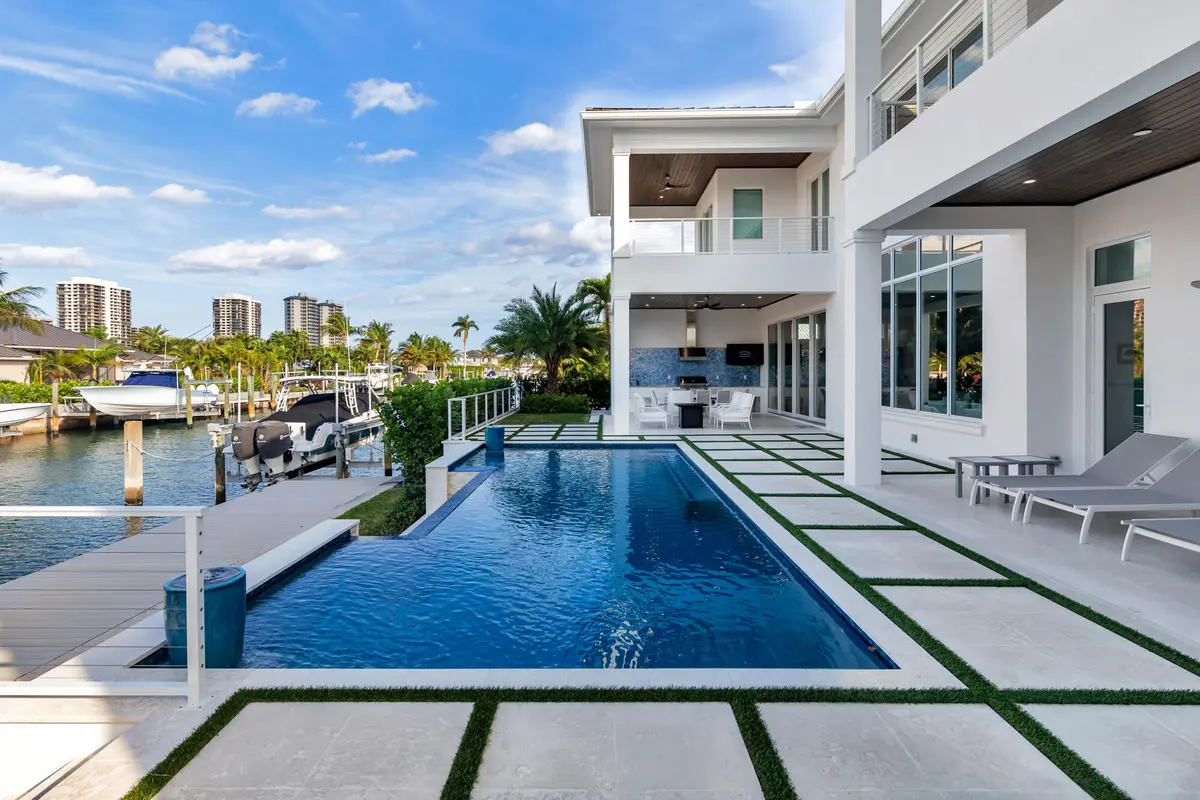 Exterior & Pool at 1180 Bimini Lane, Singer Island