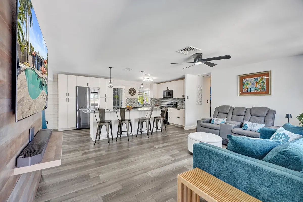 View from Front Entry at 1221 SE 3rd Avenue, Pompano Beach
