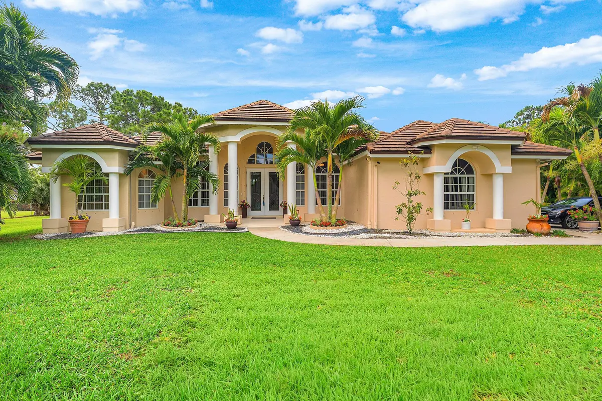 Front of the home at 12328 85th Road, West Palm Beach