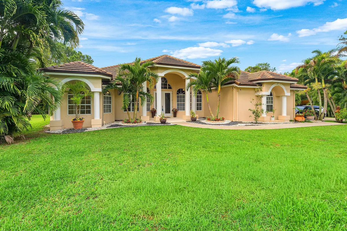 Front of the home at 12328 85th Road, West Palm Beach