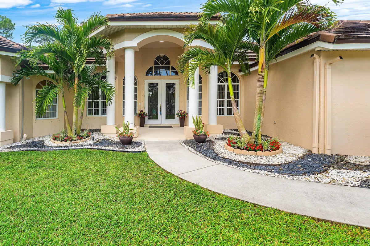 Front of the home at 12328 85th Road, West Palm Beach
