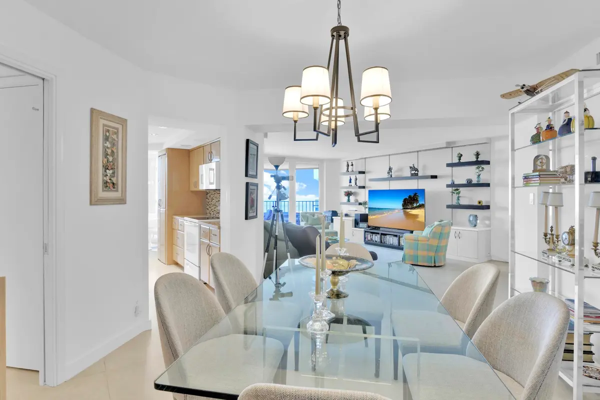 Dining Room at 500 S Ocean Boulevard 2205, Boca Raton