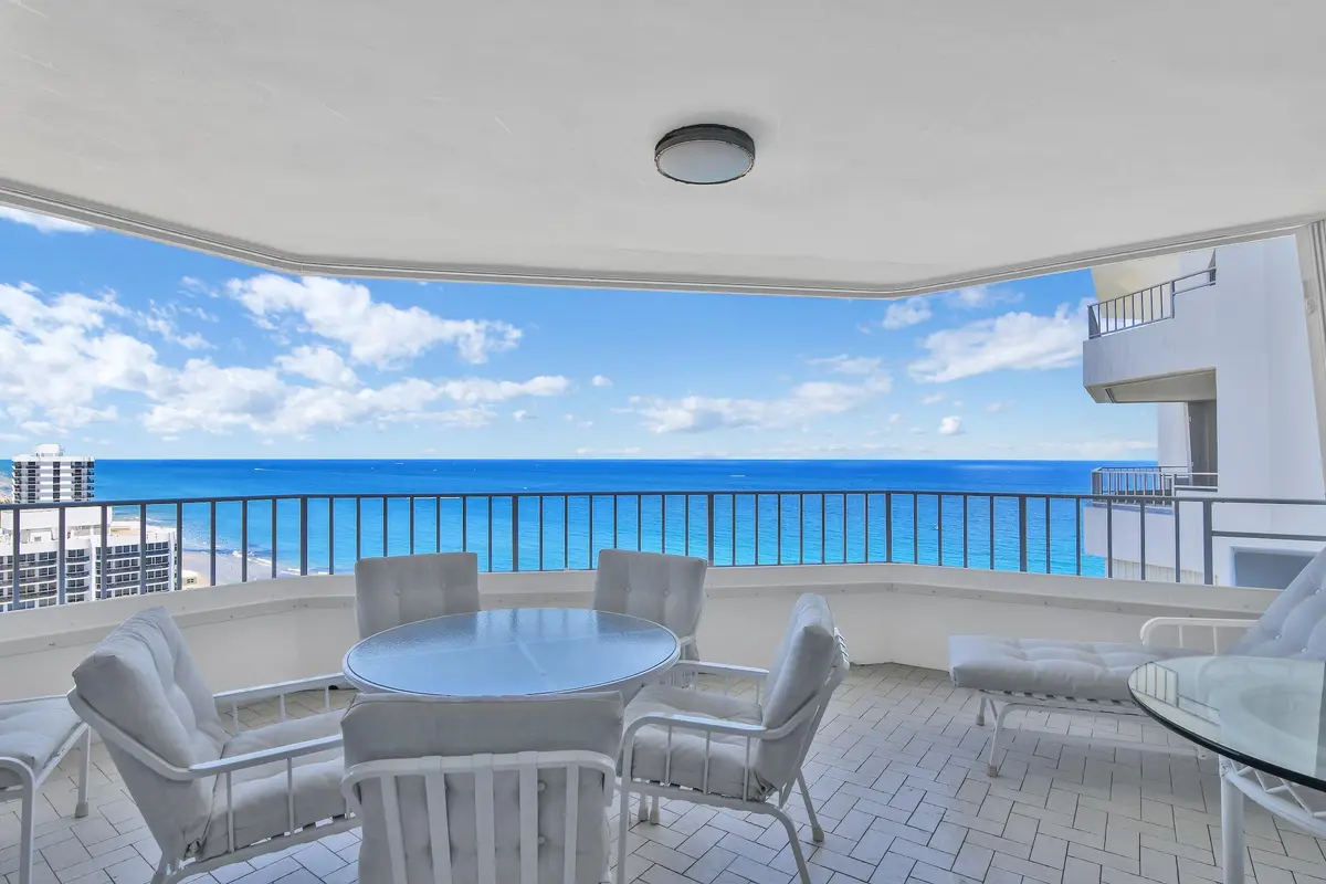 Balcony at 500 S Ocean Boulevard 2205, Boca Raton