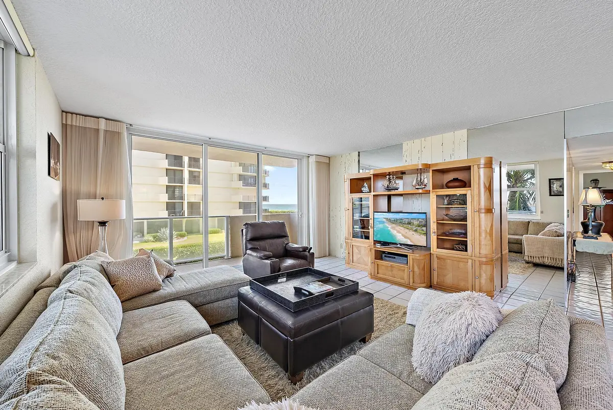 Living Room at 5440 N Ocean Drive 202, Riviera Beach