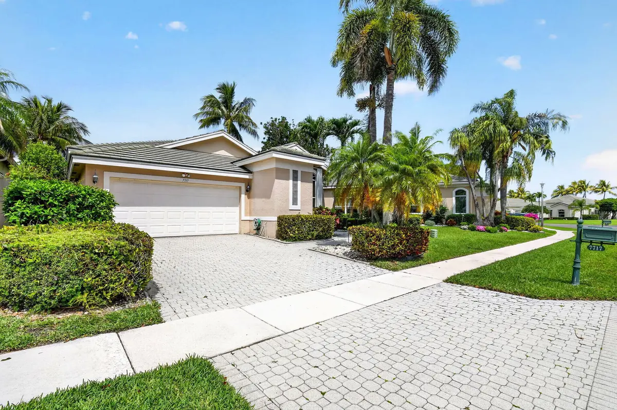 exterior front at 7717 Rockford Road, Boynton Beach