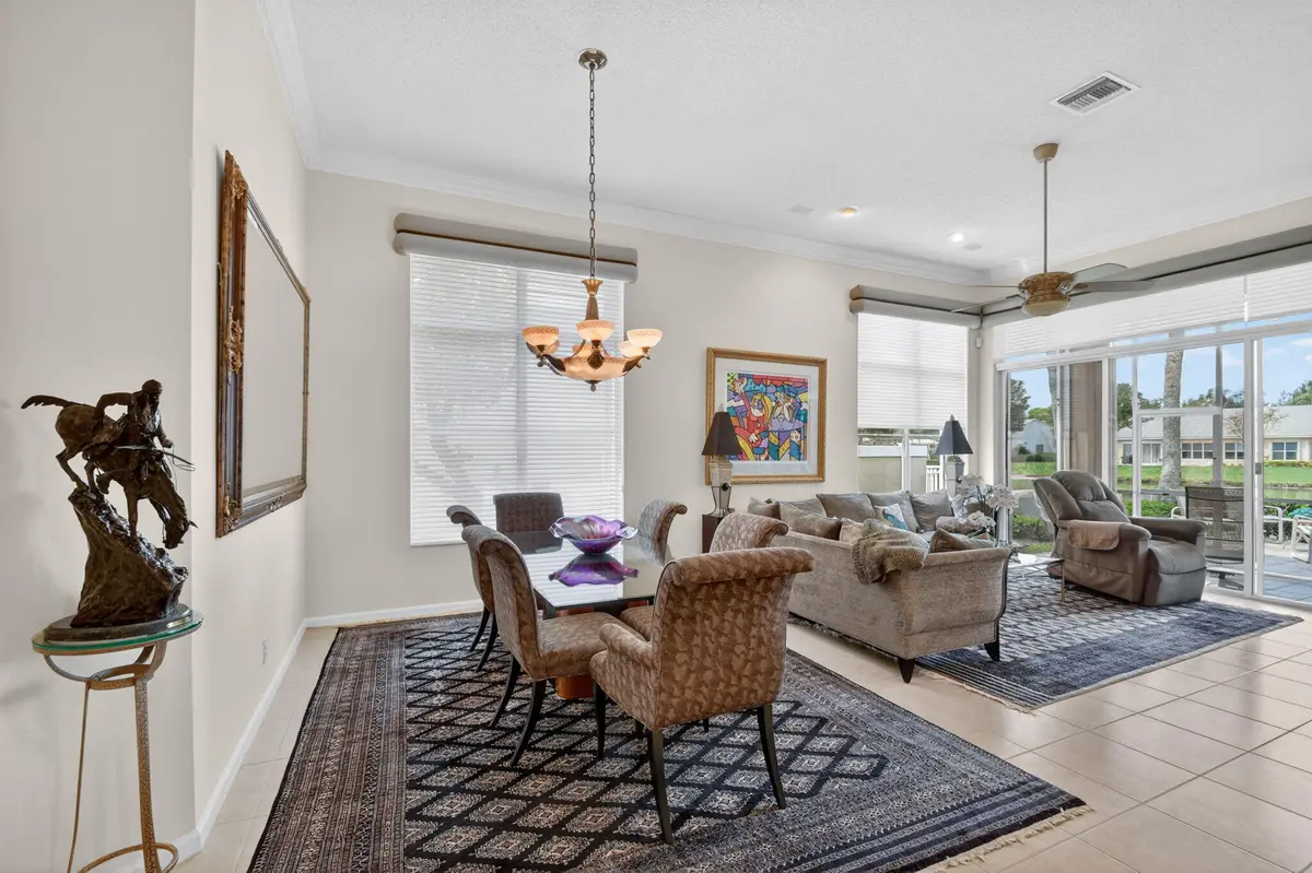 dining area at 7717 Rockford Road, Boynton Beach