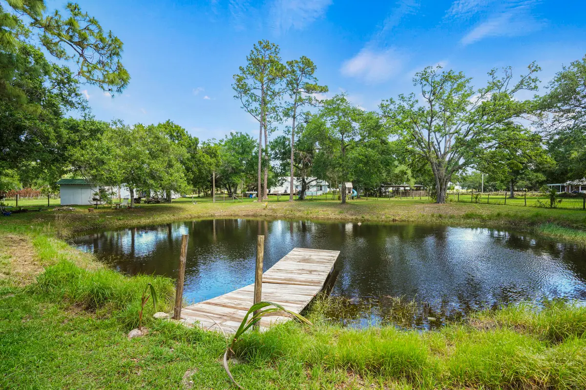 Private Pond at 6289 S Header Canal Road, Port St. Lucie