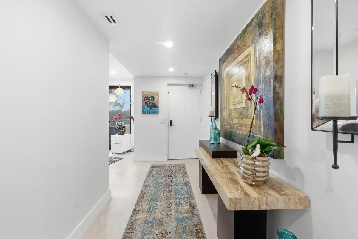 Foyer at 3972 N Ocean Drive 5, Singer Island