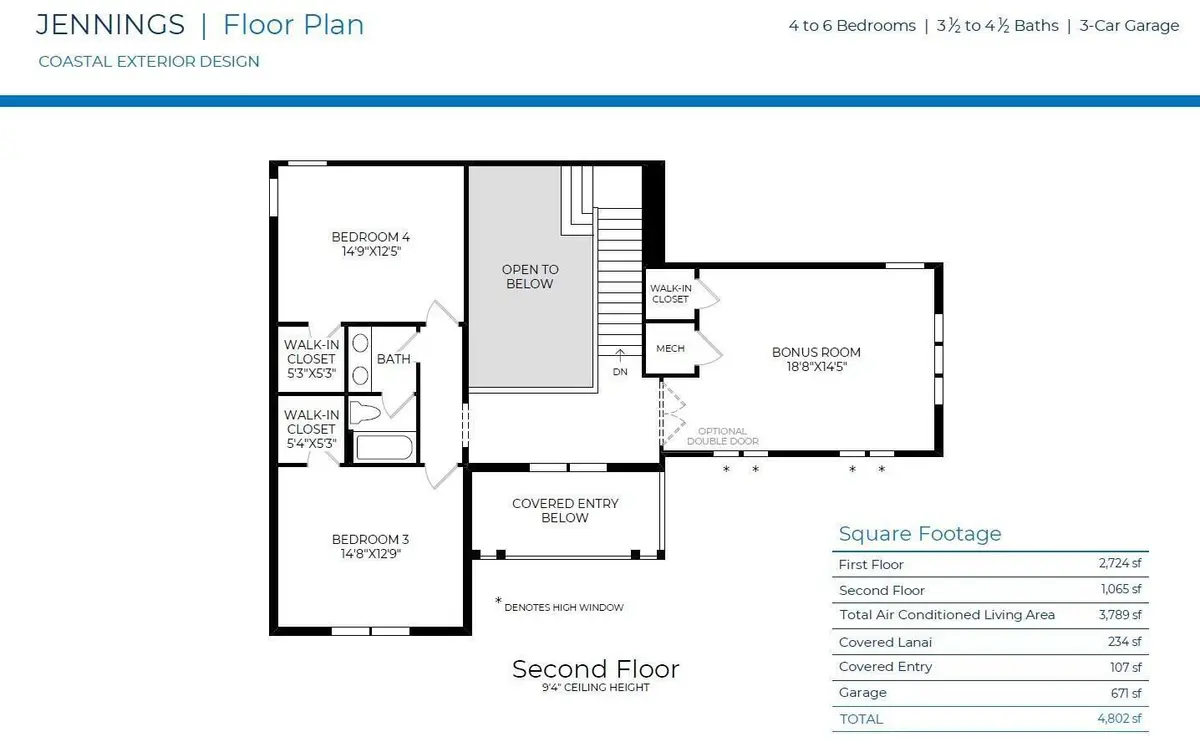2nd floor floor plan at 9268 Crestview Circle, Palm Beach Gardens