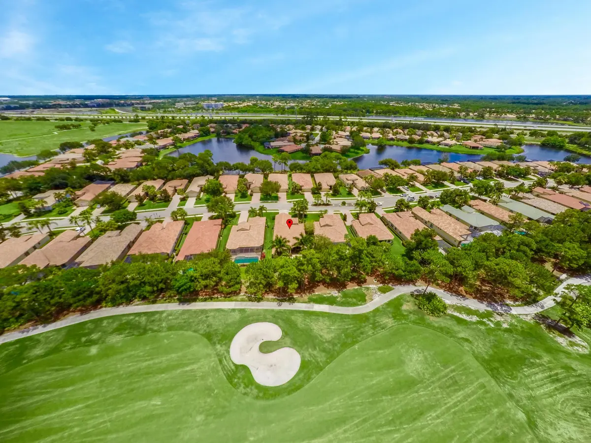 Aerial View of Back at 8901 Champions Way, Port St. Lucie