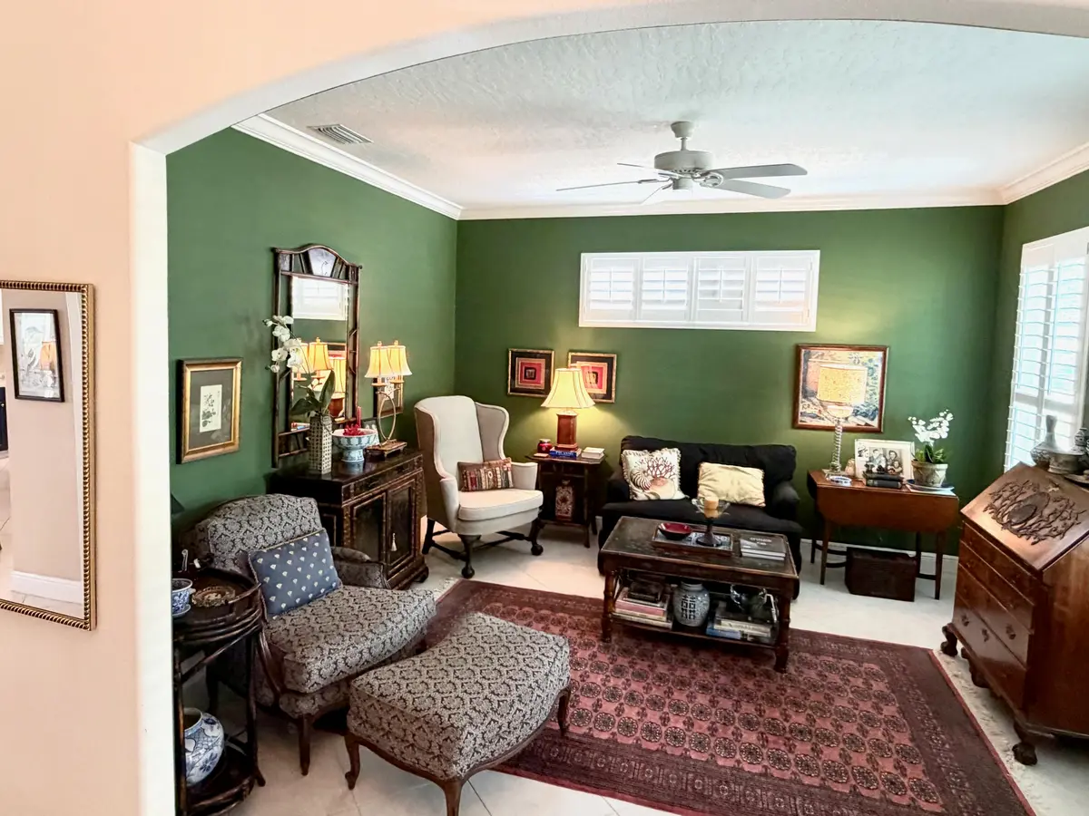 Living Room at 7595 15th Street, Vero Beach