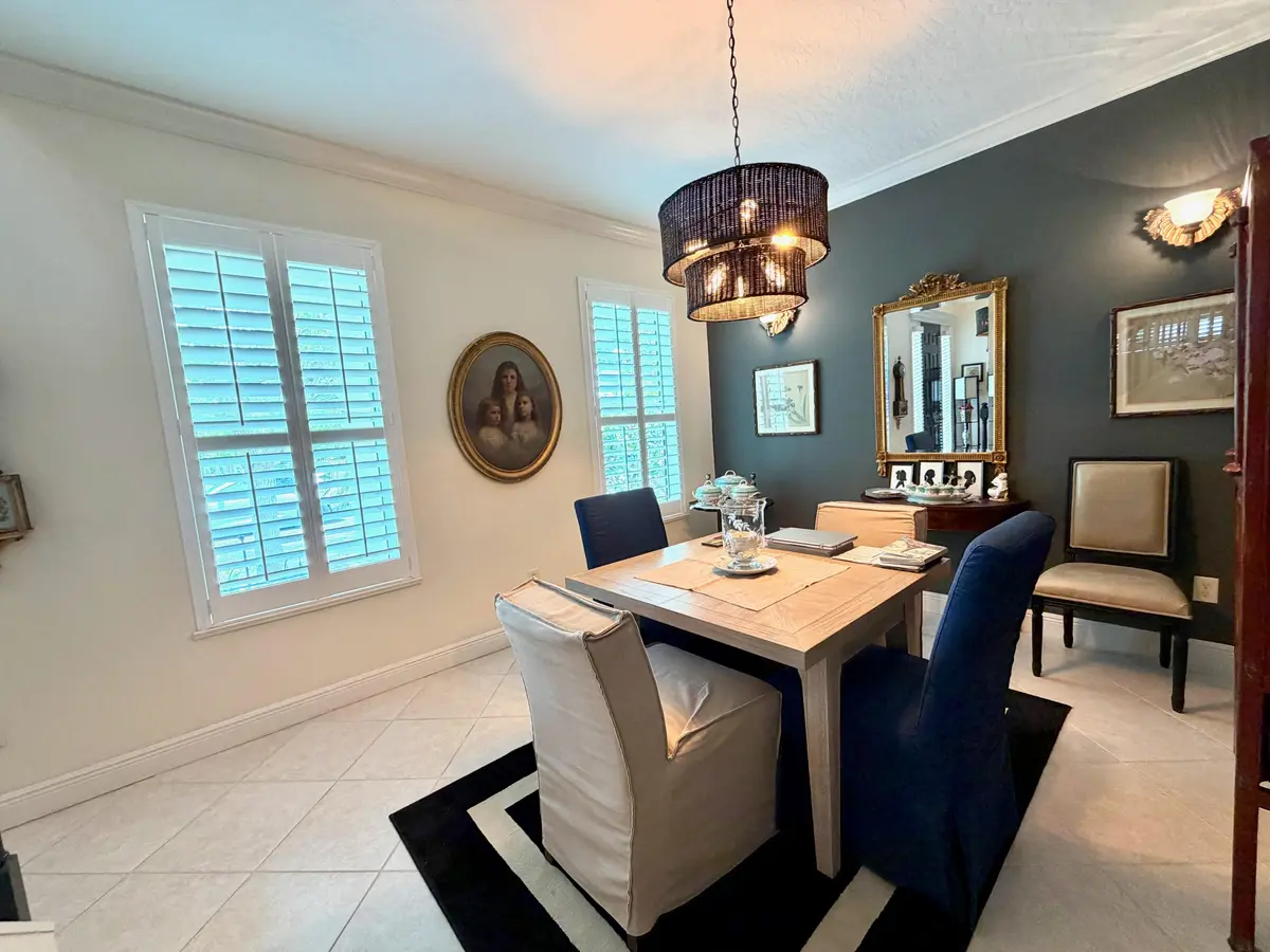 Dining Room at 7595 15th Street, Vero Beach