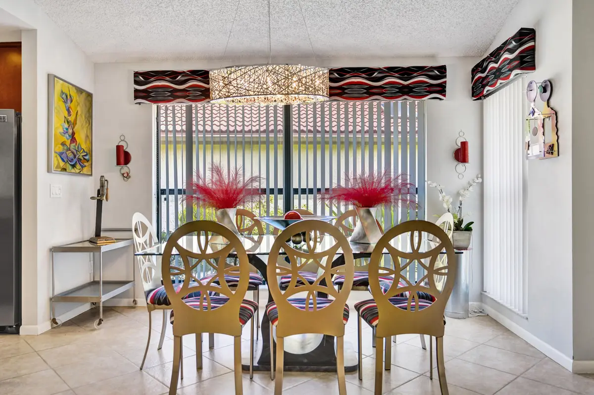 Dining Room at 11162 Clover Leaf Circle, Boca Raton