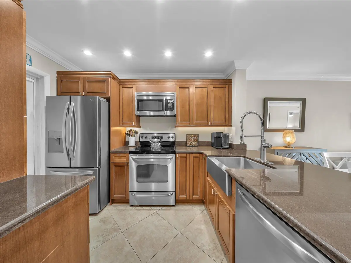 Kitchen at 1461 S Ocean Boulevard 218, Lauderdale-By-The-Sea