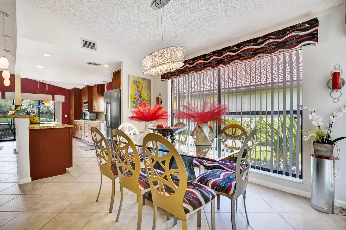 Dining Room at 11162 Clover Leaf Circle, Boca Raton