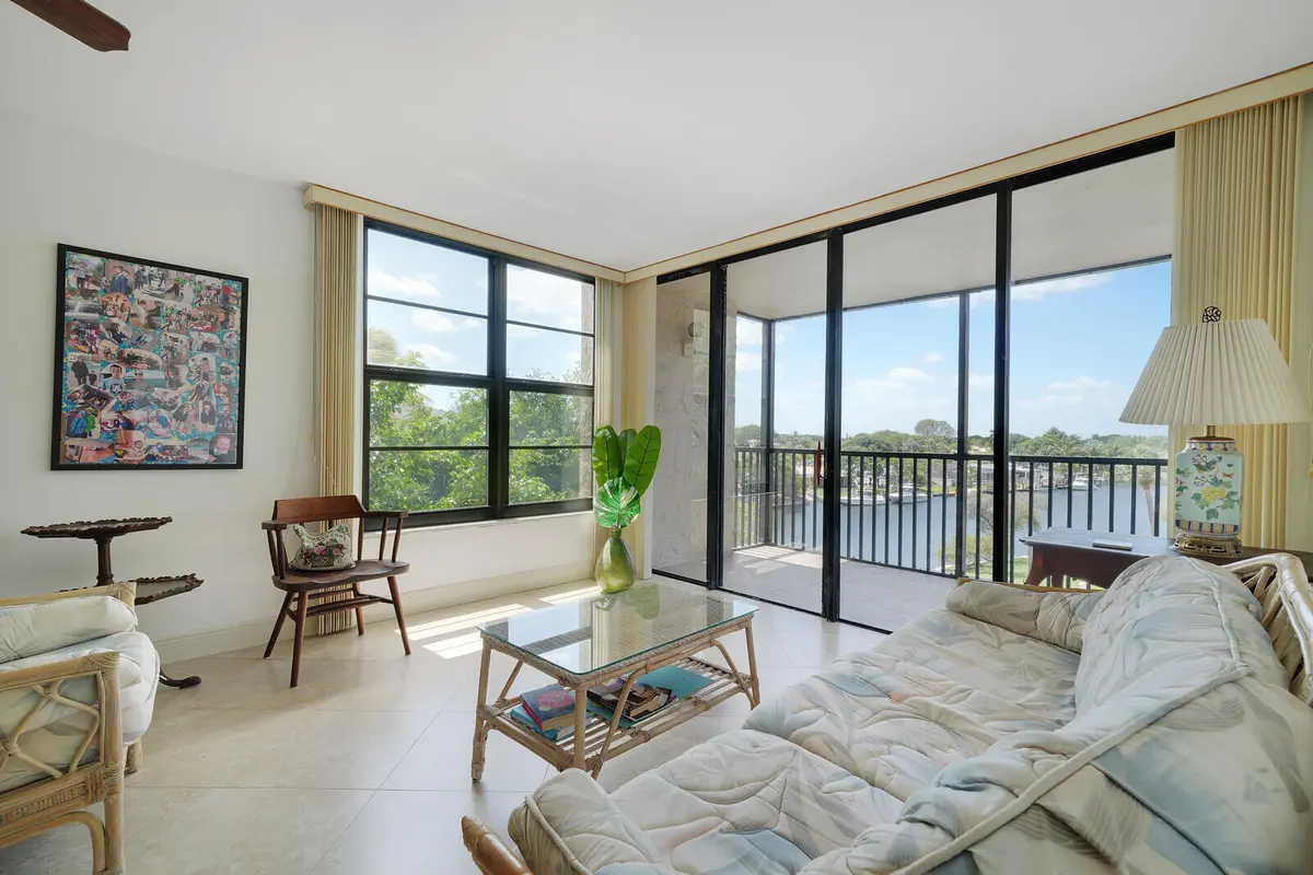 Living Room at 8 Royal Palm Way 401, Boca Raton
