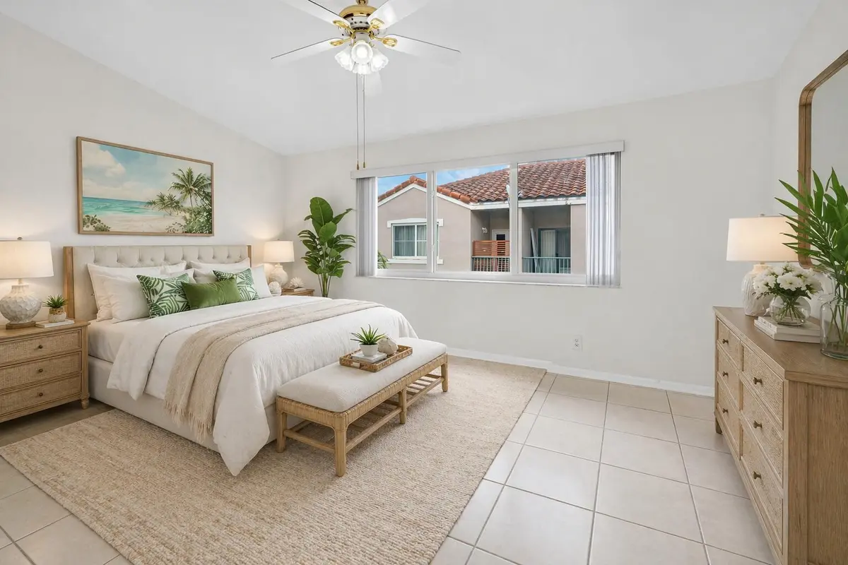 Primary bedroom at 12616 NW 14th Court, Sunrise