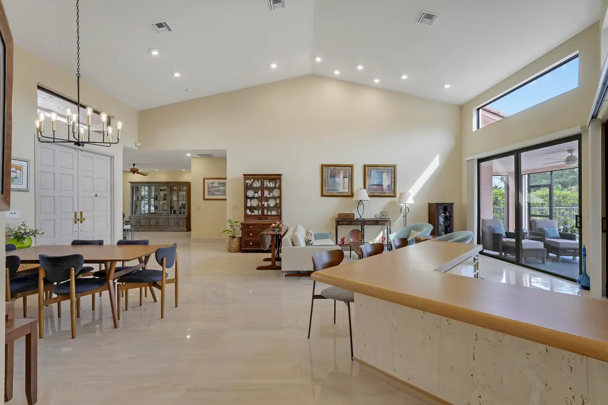 Living, Dining Rm at 7762 La Corniche Circle, Boca Raton