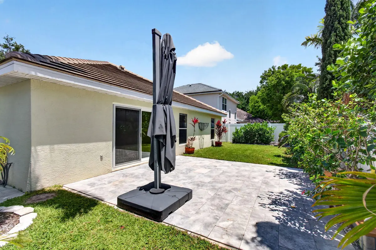 Backyard at 1142 Canoe Point, Delray Beach