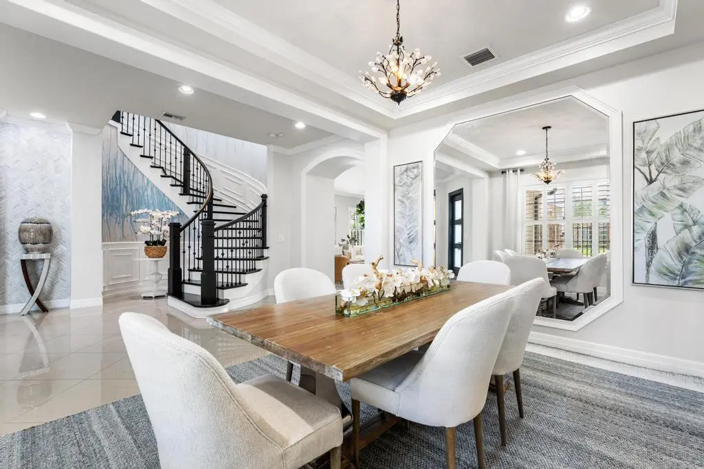 Dining Room at 217 Sonoma Isles Circle, Jupiter