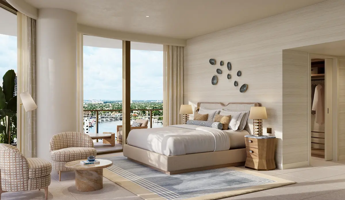 Resort Collection Primary Bedroom at 801 Seabreeze Boulevard R 1604, Fort Lauderdale