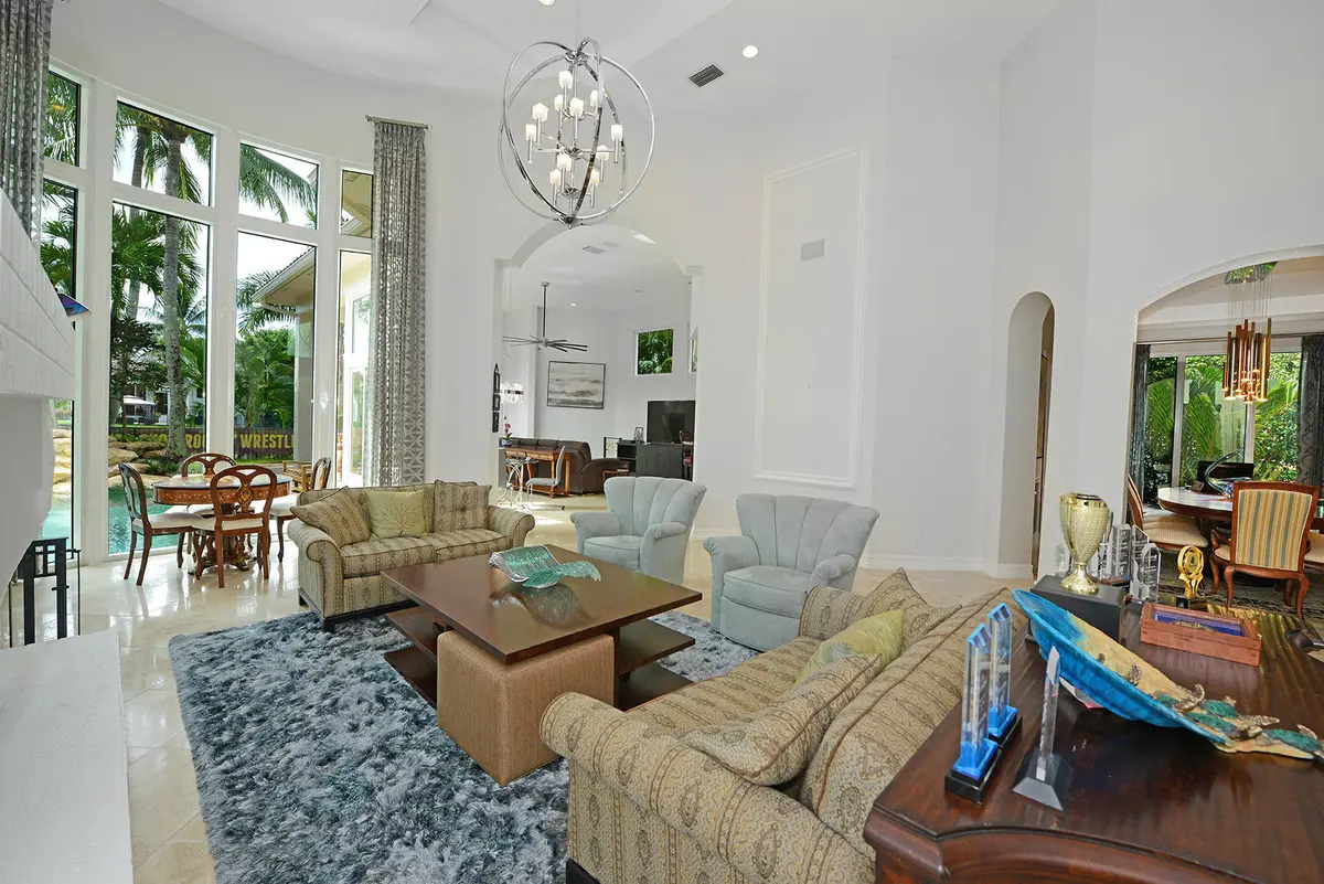Living Room at 6554 Landings Court, Boca Raton