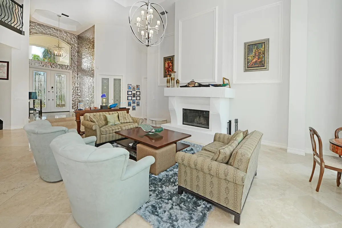 Living Room at 6554 Landings Court, Boca Raton