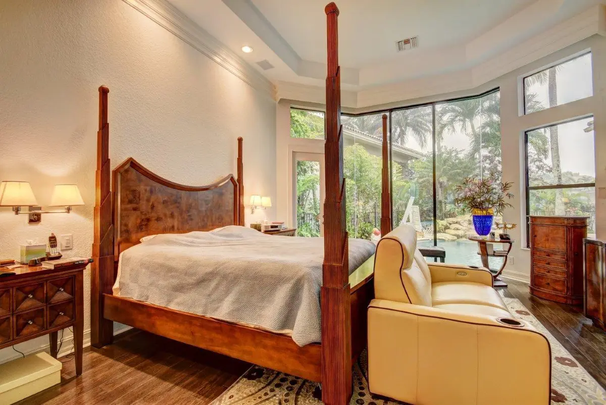 Master Bedroom at 6554 Landings Court, Boca Raton