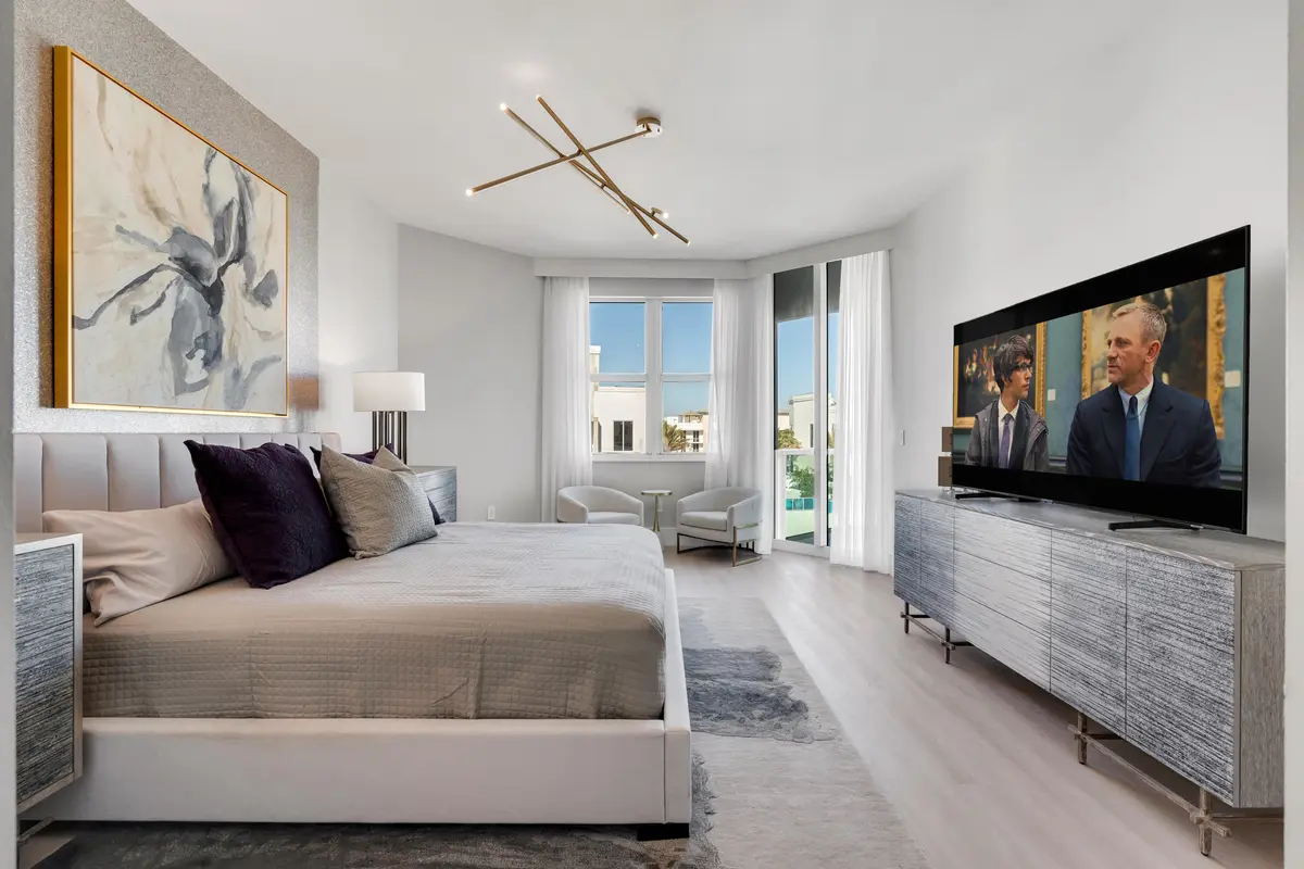 PRIMARY_BEDROOM_STRAIGHT_D at 500 SE Mizner Boulevard A902, Boca Raton