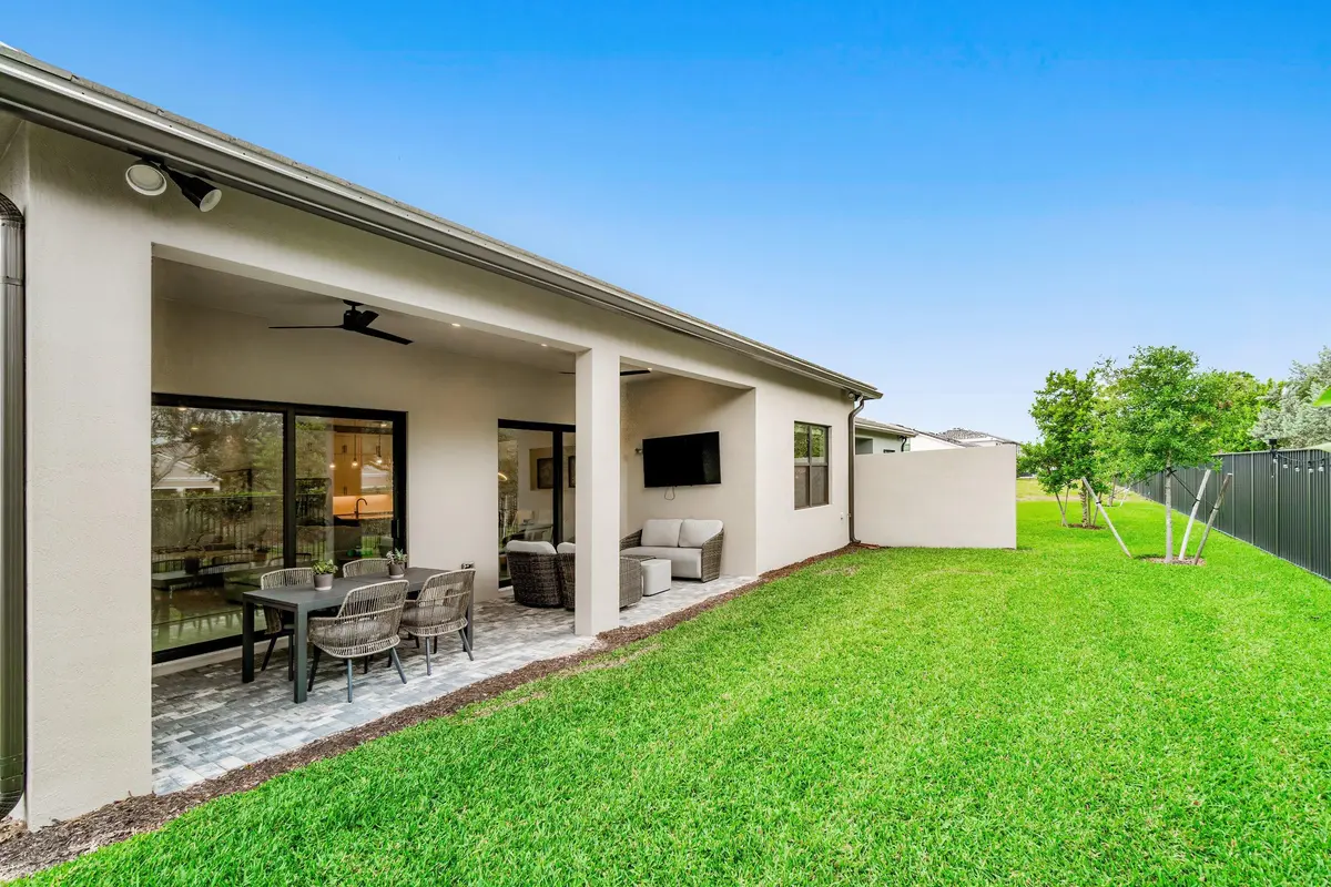 backyard-room for a lap pool at 9303 Cape Honey Bee Lane, Lake Worth