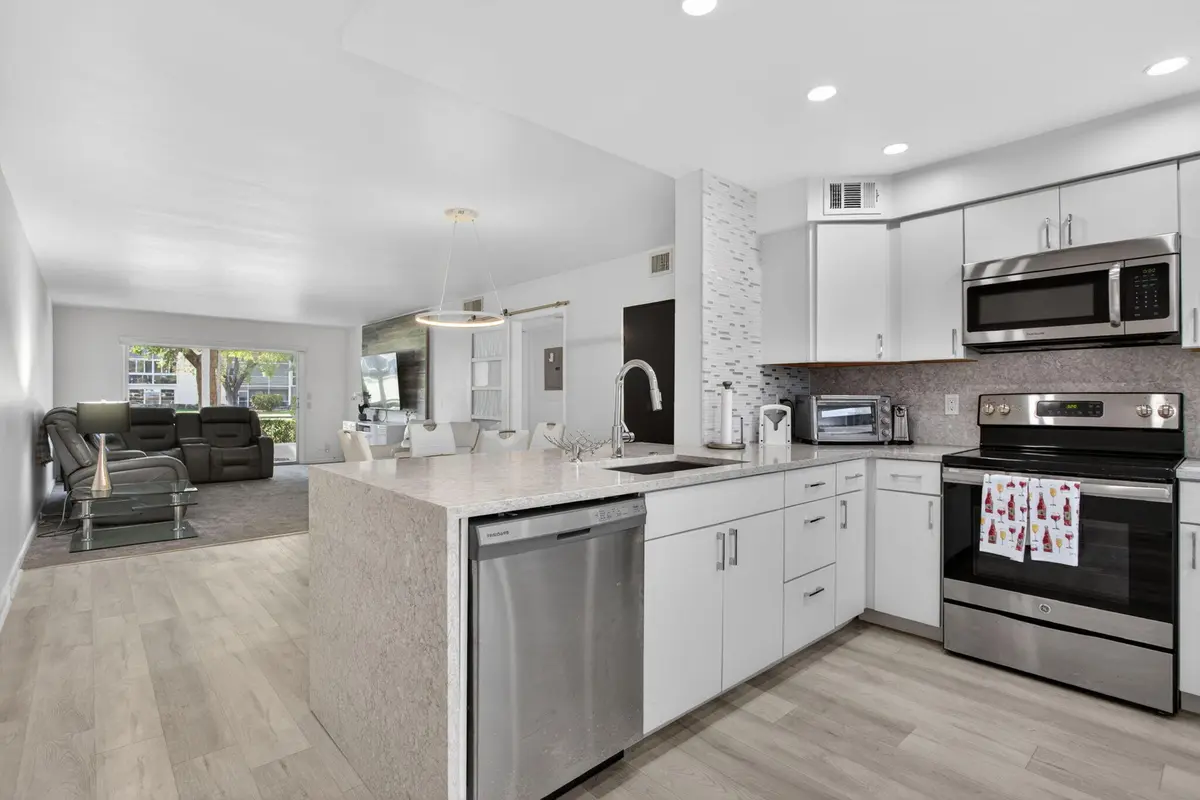 REMODELED KITCHEN at 3201 Portofino Point F1, Coconut Creek