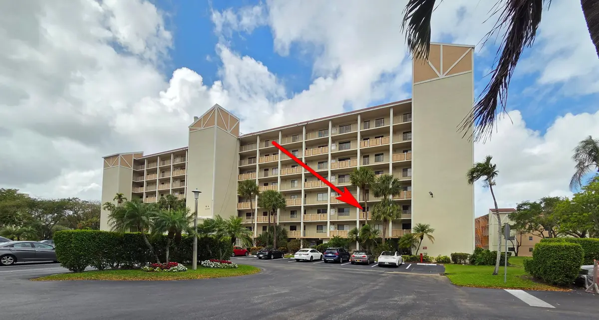 Building's Front at 14460 Strathmore Lane 307, Delray Beach