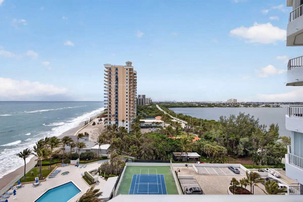 Balcony View at 5200 N Ocean Drive 1004, Singer Island