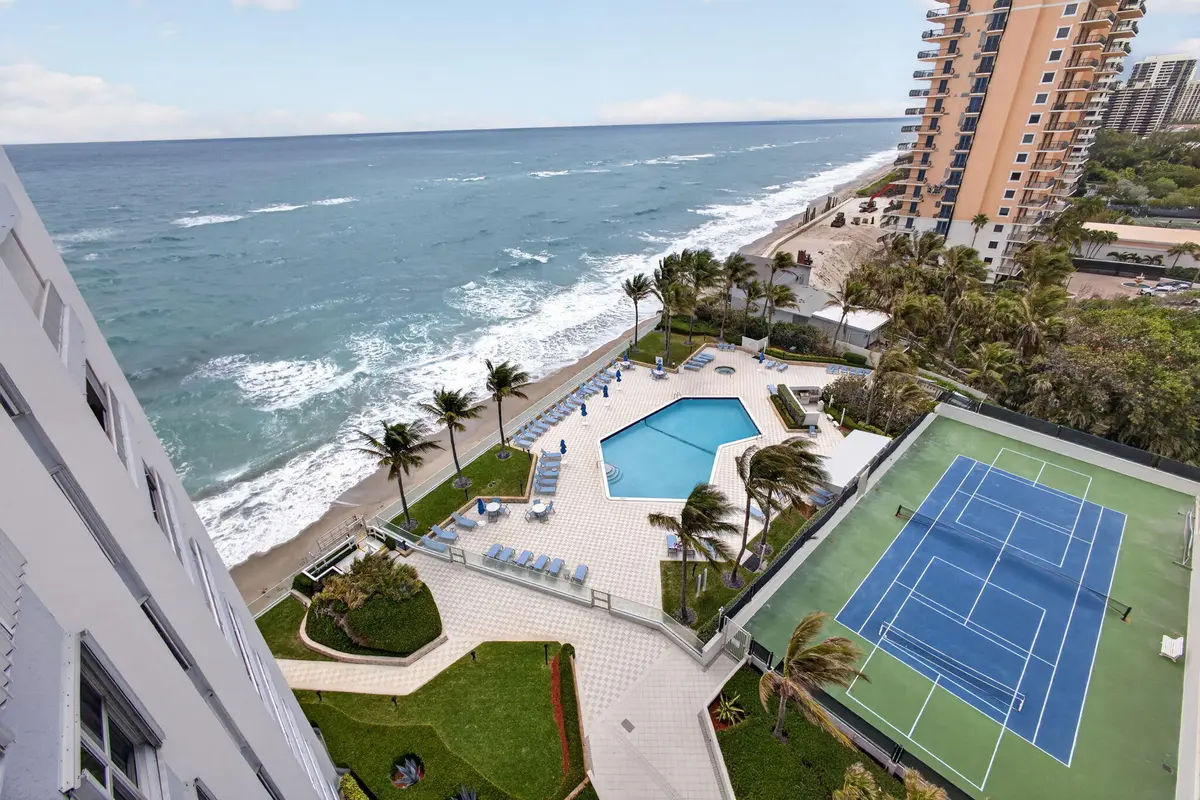 Balcony View at 5200 N Ocean Drive 1004, Singer Island