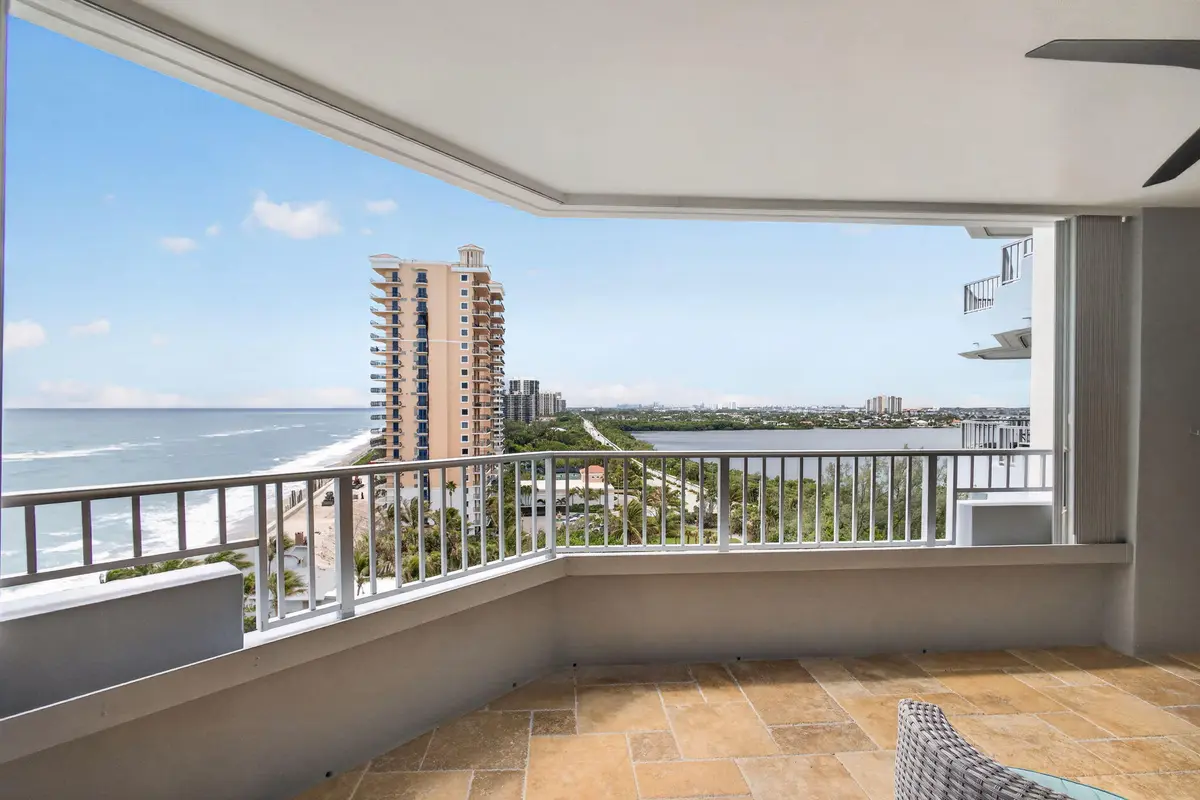 Balcony View at 5200 N Ocean Drive 1004, Singer Island