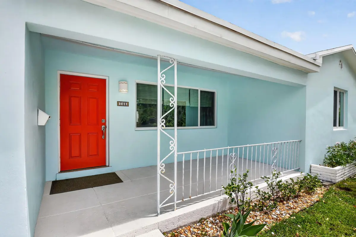 Front Porch at 146 Wellesley Drive, Lake Worth Beach