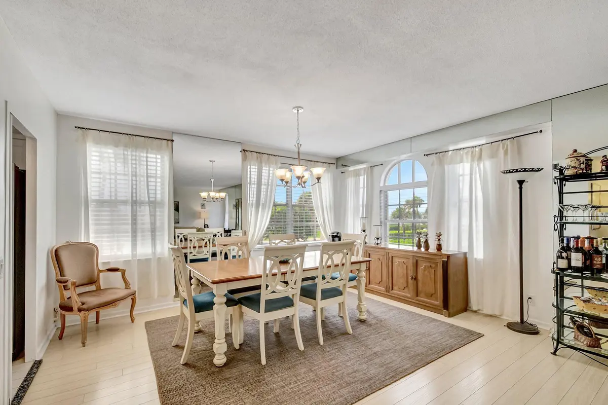 Dining Room at 3475 S Ocean Boulevard 116, Palm Beach
